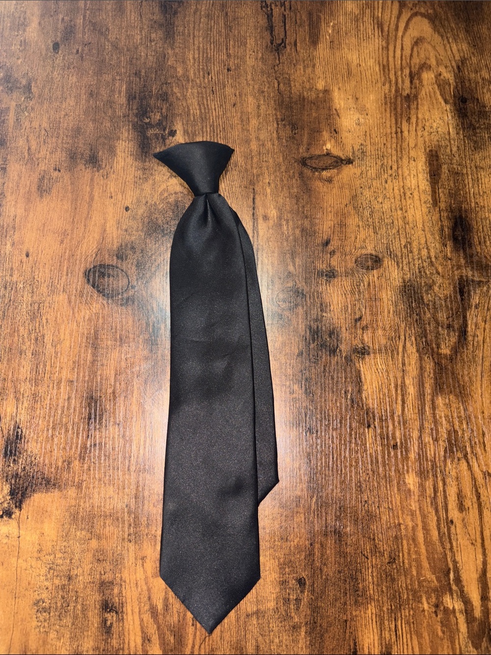 Classic Black Men's Tie